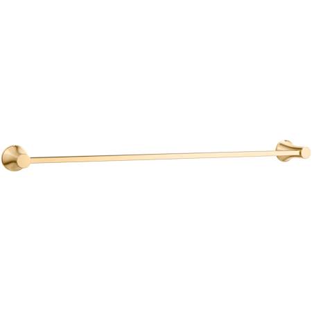 PROFLO Orrs 24" Towel Bar Brushed Gold
