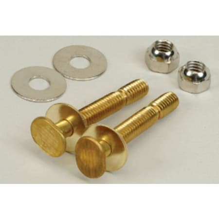 PROFLO 5/16” x 2-1/4” Solid Brass Closet Bolts N/A
