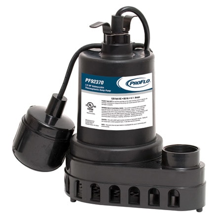 PROFLO 1/3 HP Thermoplastic Sump Pump with Tethered Switch N/A