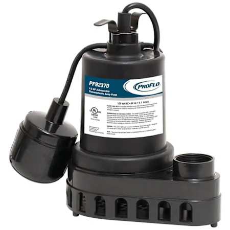 PROFLO 1/3 HP Thermoplastic Sump Pump with Tether Float Switch N/A
