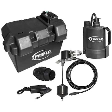 PROFLO Battery Back Up Sump Pump System (1080 GPH @ 10') N/A