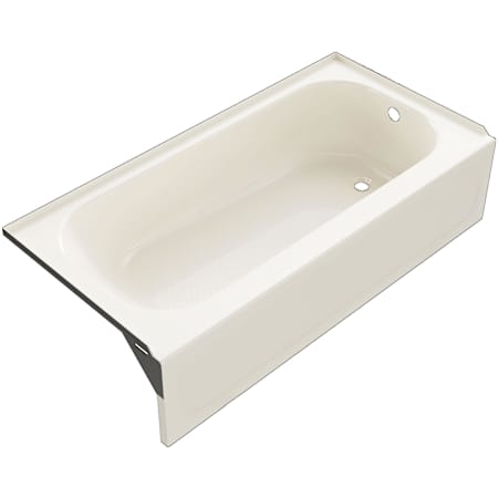PROFLO Folsom 60" x 30" Right Hand Steel Soaking Tub Biscuit