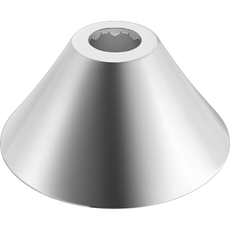 PROFLO 2-3/8" Bell Escutcheon Polished Chrome