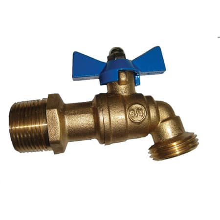 PROFLO 1/2" Hose Bibb Ball Valve - Not Approved for Potable Water Use N/A