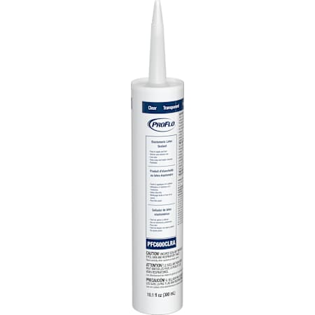PROFLO 10.01 oz 100% Silicone Caulk Clear