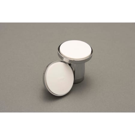 PROFLO Plastic Shower Rod Holder Kit Chrome