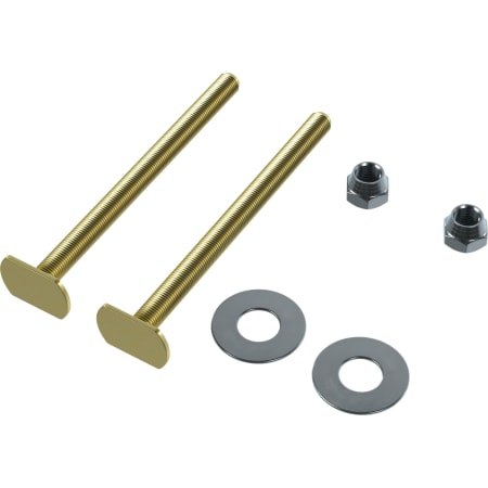 PROFLO 1/4" x 2-1/4" Brass Closet Bolt with Round Washer Kit N/A