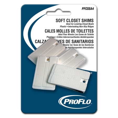 PROFLO Soft Closet Shims - Pack of 4 N/A