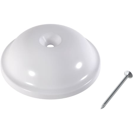 PROFLO 4-1/4" ABS Dome Cleanout Access Cover White