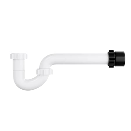 PROFLO 12-1/4" Plastic SJ Tubular P-Trap (1-1/4" X 1-1/2" Connections) White