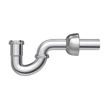 PROFLO 12-1/4" Plastic SJ Tubular P-Trap (1-1/4" X 1-1/2" Connections) Chrome