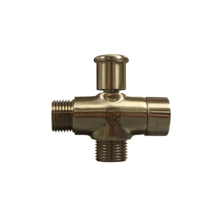 PROFLO Push Button In-Line Shower Arm Diverter with 1/2" Connections Brushed Nickel