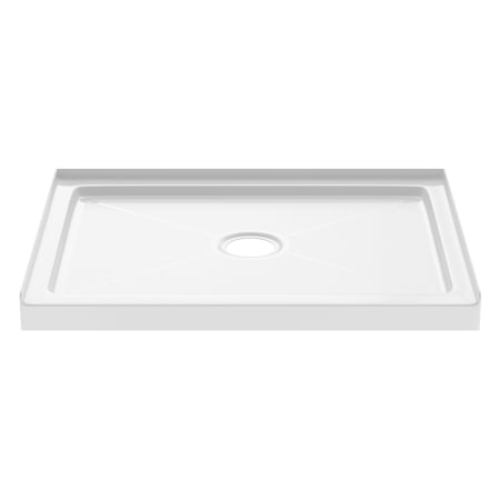 PROFLO Hammond 41-7/8" x 33-7/8" Rectangular Shower Base with Single Threshold and Center Drain White