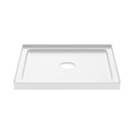PROFLO Hammond 41-7/8" x 41-7/8" Square Shower Base with Single Threshold and Center Drain White