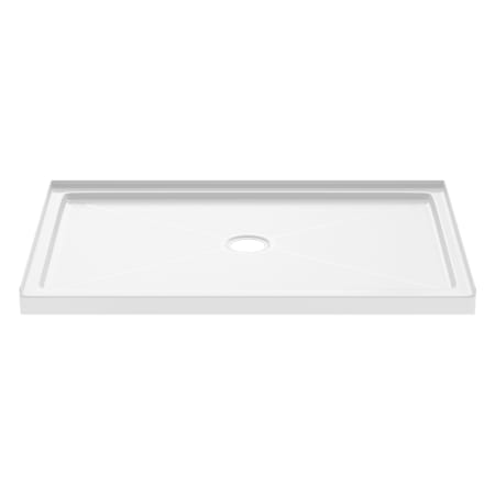 PROFLO Hammond 59-7/8" x 41-7/8" Rectangular Shower Base with Single Threshold and Center Drain White