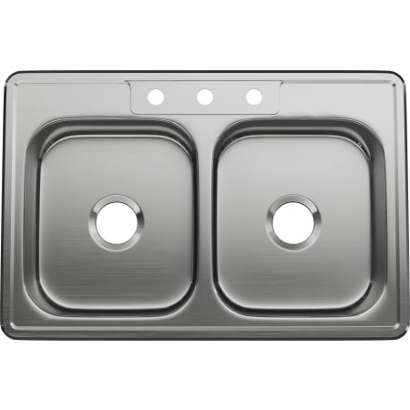 PROFLO Bealeton 33" Drop In Double Basin Stainless Steel Kitchen Sink Stainless Steel