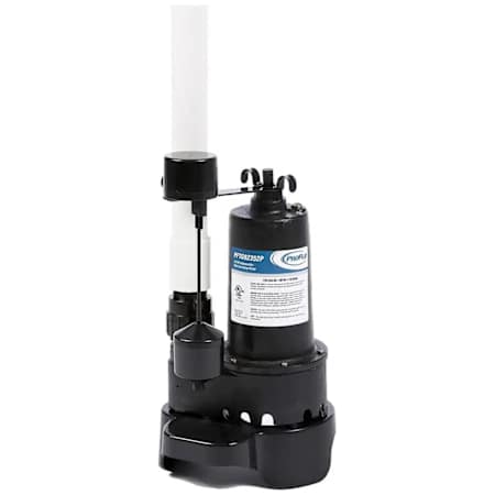 PROFLO 1/3 HP Cast Iron Submersible Sump Package (PVC) with Vertical Float Switch N/A