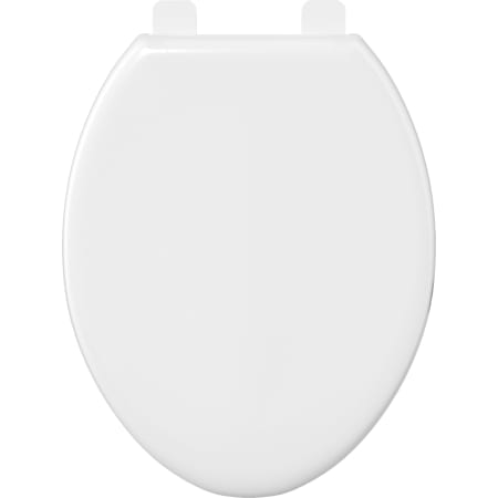 PROFLO Elongated Open-Front Toilet Seat and Lid White