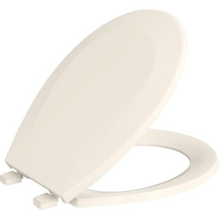 PROFLO Round Closed-Front Toilet Seat and Lid Biscuit