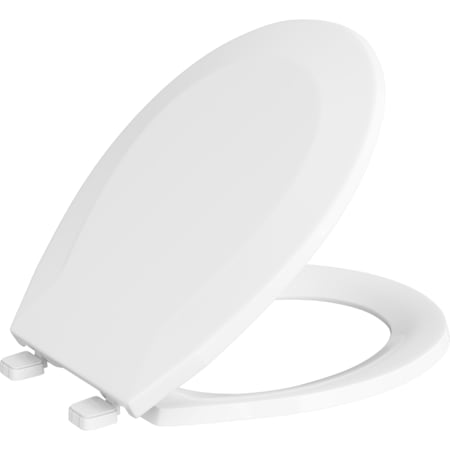 PROFLO Round Closed-Front Toilet Seat and Lid White