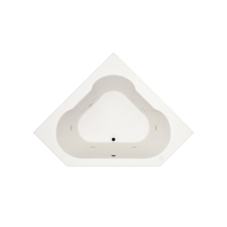 PROFLO 60" X 60" Whirlpool Bathtub with 6 Jets - For Corner Installation Biscuit
