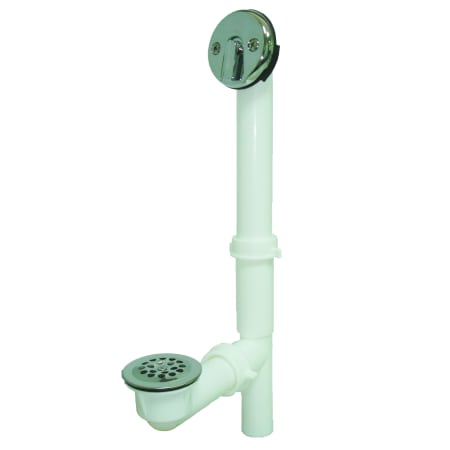 PROFLO 1-1/2" Plastic Tubular Tub Drain Fitting Chrome