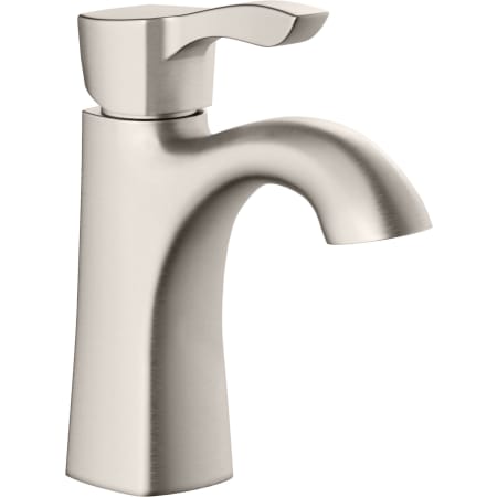 PROFLO Cassadore 1.2 GPM Single Hole Bathroom Faucet with Pop-Up Drain Assembly Brushed Nickel