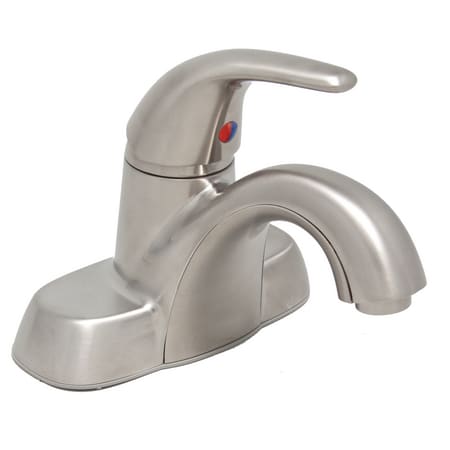 PROFLO 1.2 GPM Centerset Bathroom Faucet Brushed Nickel