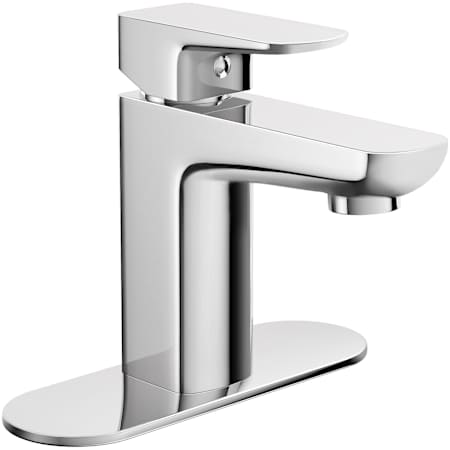 PROFLO 1.2 GPM Single Hole Bathroom Faucet with Pop-Up Drain Assembly Polished Chrome