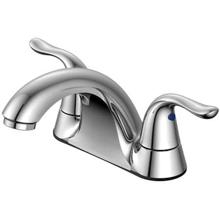 PROFLO Double Handle Bathroom Sink Faucet Polished Chrome