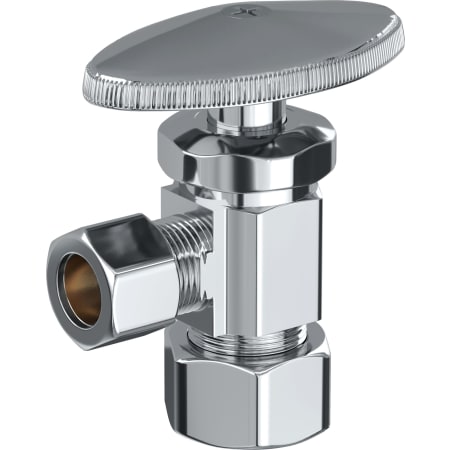PROFLO 5/8" x 3/8" Angle Supply Stop Chrome