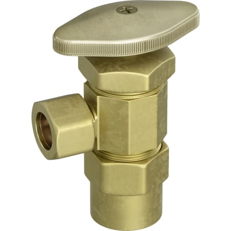 PROFLO 1/2" x 3/8" Multi Turn Angle Supply Stop Rough Brass