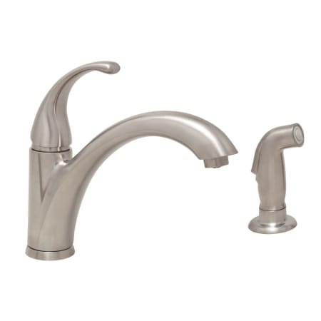 PROFLO 1.5 GPM Single Hole Kitchen Faucet - Includes Side Spray Brushed Nickel