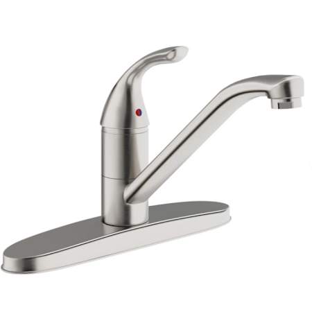 PROFLO 1.5 GPM Standard Kitchen Faucet Brushed Nickel