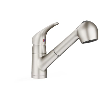 PROFLO 1.5 GPM Single Hole Pull Out Kitchen Faucet Brushed Nickel