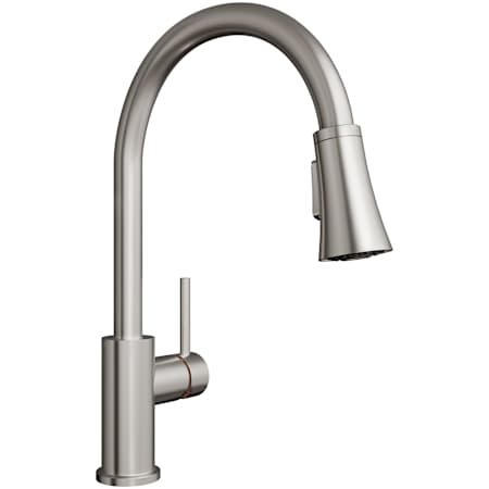 PROFLO 1.5 GPM Single Hole Kitchen Faucet with Pull Out Spray Brushed Nickel