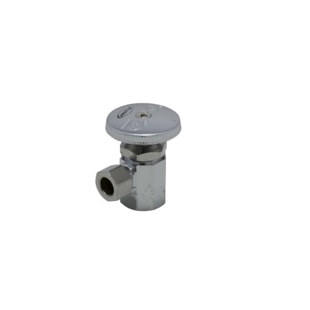 PROFLO 1/2" x 3/8" Multi Turn Angle Supply Stop Chrome