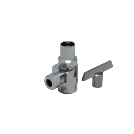 PROFLO 1/2" x 3/8" Straight Supply Stop with Loose Key Chrome
