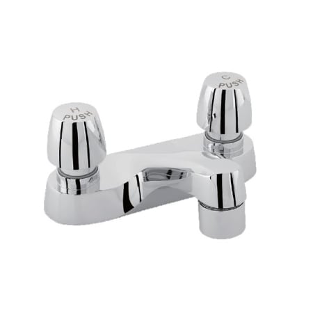 PROFLO 1.2 GPM Deck Mounted Double Handle Metering Faucet Chrome