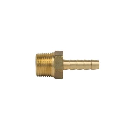 PROFLO 1/4" x 3/8" Hose Barb x MIP Brass Adapter N/A