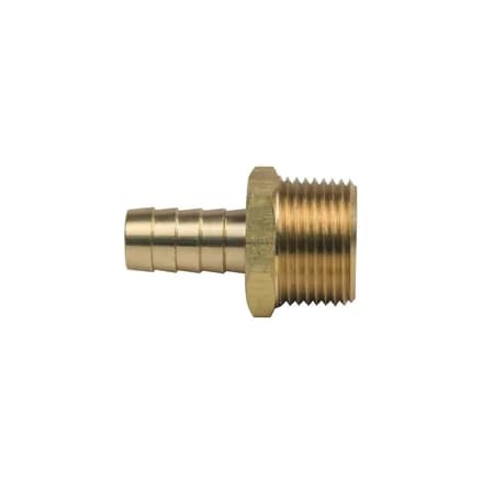 PROFLO 1/2" x 3/4" Hose Barb x MIP Brass Adapter N/A