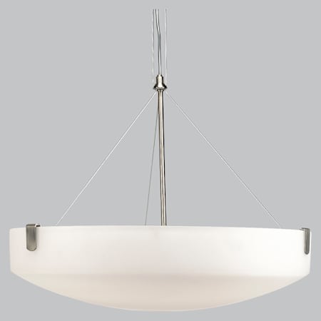 Progress Lighting Mod 3 Light 24" Vanity Light with Clear Shade Brushed Nickel