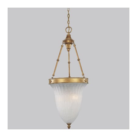 Progress Lighting Status 4 Light 16" Wide Pendant Florentine Gold