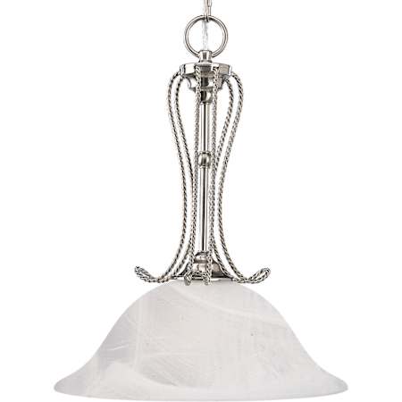 Progress Lighting Penn Single Light 7" Wide Mini Pendant Brushed Nickel