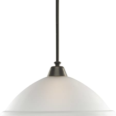 Progress Lighting Trestle Single Light 14" Wide Pendant Antique Bronze