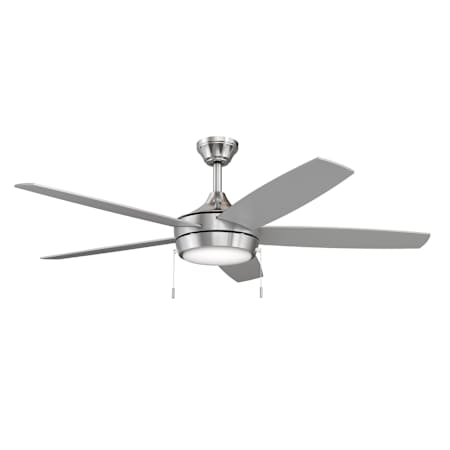 Progress Lighting Nolyn V 52" 5 Blade Indoor LED Ceiling Fan Brushed Nickel