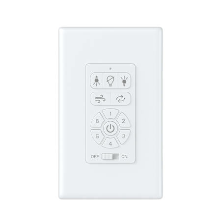 Progress Lighting DC Full Function Wall Control White