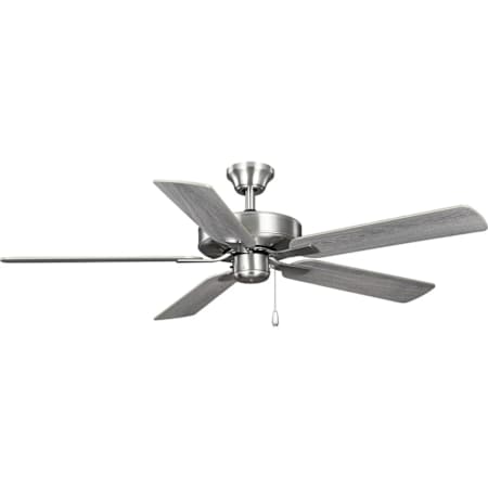 Progress Lighting AirPro Builder 52" 5 Blade Indoor Ceiling Fan Brushed Nickel