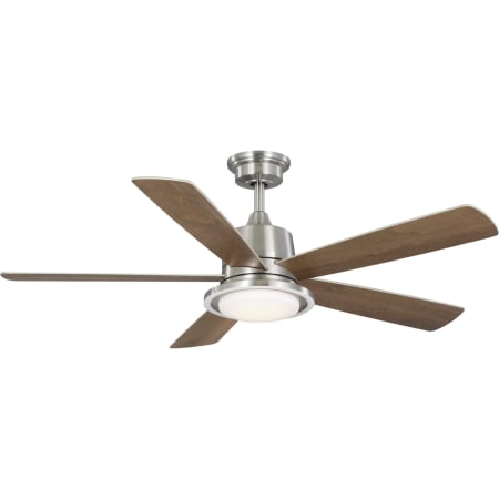 Progress Lighting Tarsus 52" 5 Blade Indoor LED Ceiling Fan Brushed Nickel