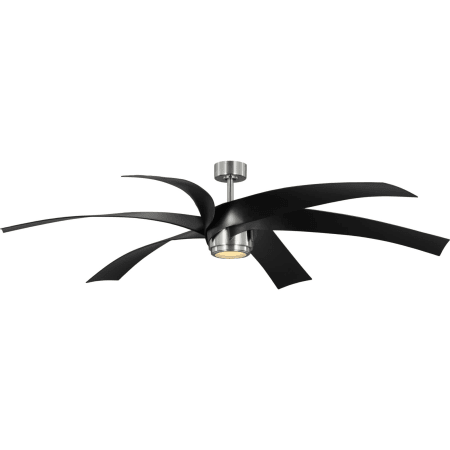 Progress Lighting Insigna 72" 6 Blade Indoor LED Ceiling Fan with Remote Brushed Nickel